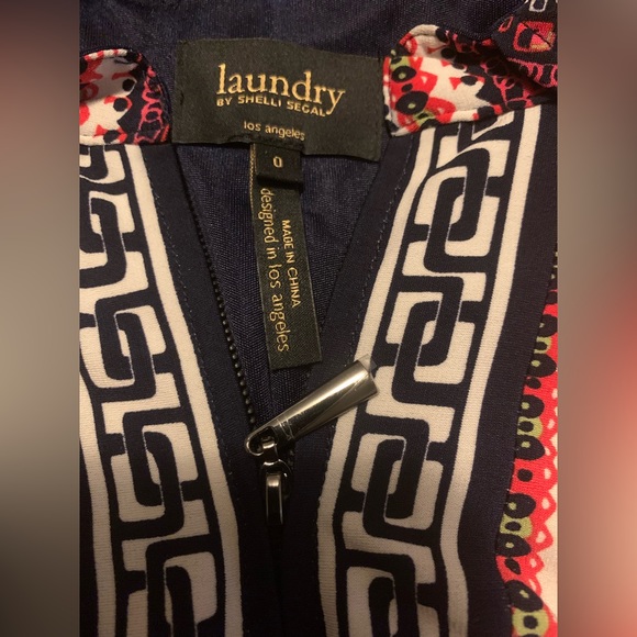 ✨⚡️💥 LAUNDRY BY SHELLI SEGAL WOMEN'S MIXED PRINT JERSEY DRESS, MULTI - Picture 4 of 13